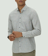 Chemise casual en coton bleu ciel "Maela" - IZAC