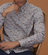 Chemise casual à imprimé marine "Malo" - IZAC