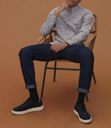 Chemise casual à imprimé marine "Malo" - IZAC