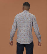 Chemise casual à imprimé marine "Malo" - IZAC