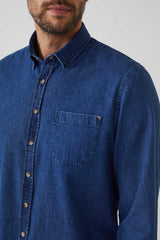 Chemise casual denim bleu "Alba" - IZAC