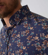 Chemise casual imprimé marine "Alya" - IZAC