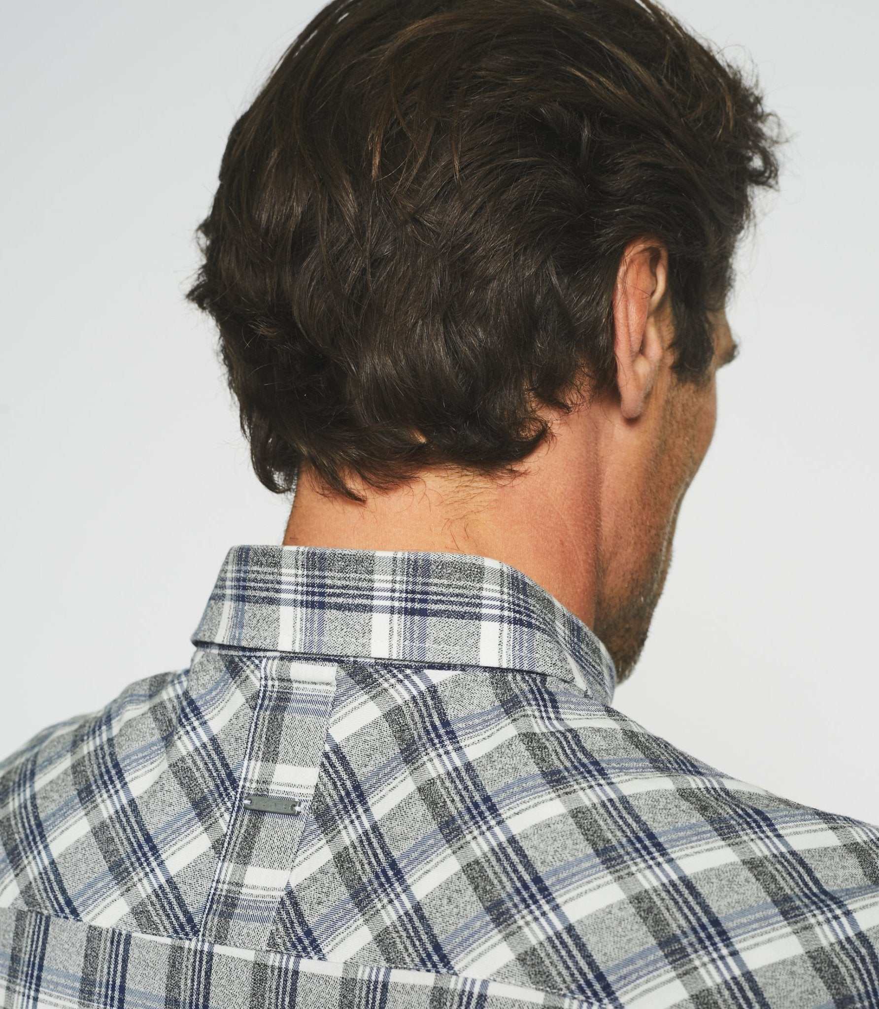 Chemise casual à carreaux gris JELLY - IZAC