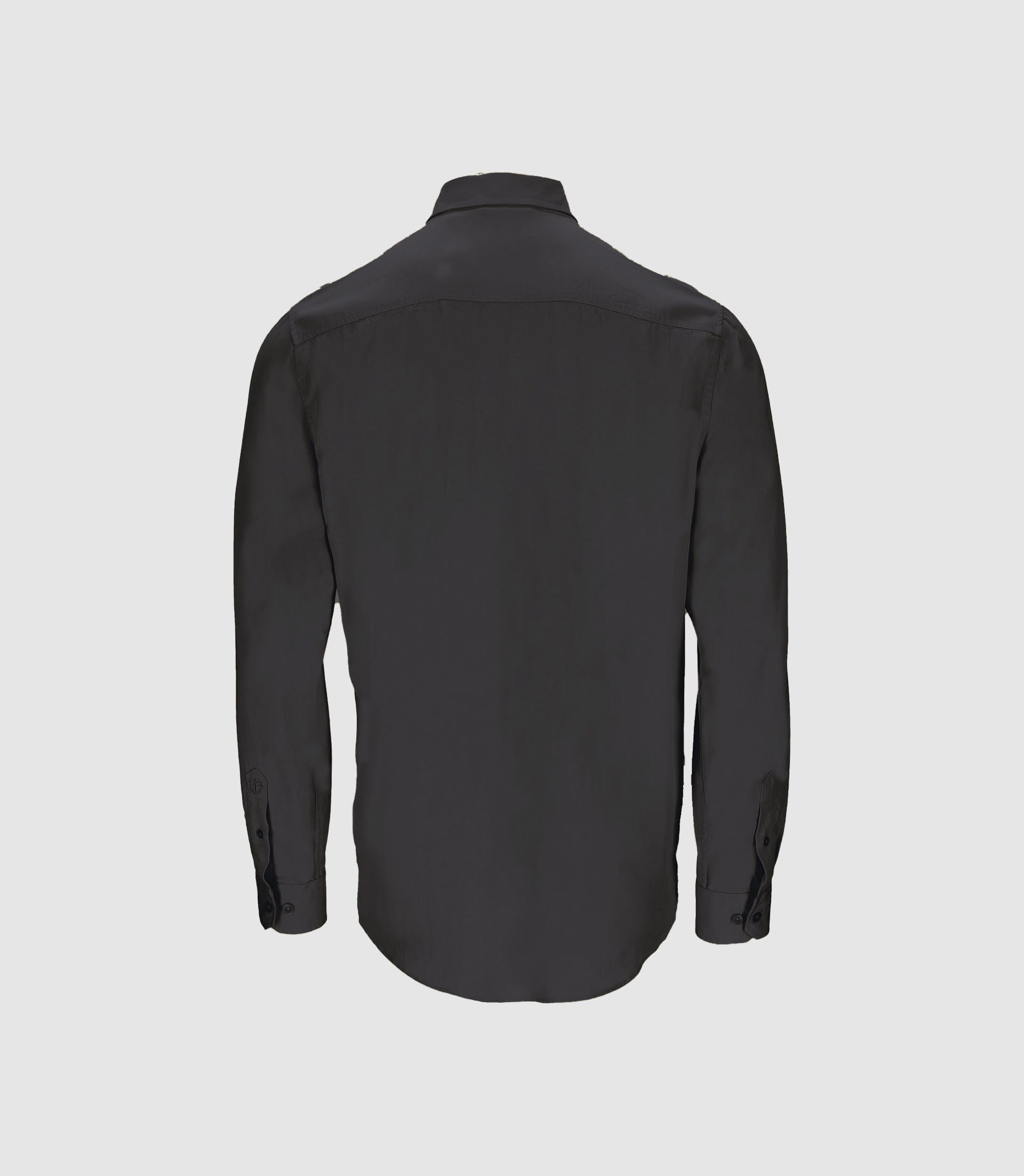 Chemise unie casual marine JULIEN - IZAC