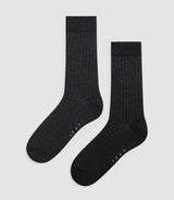 Chaussettes fil d'Ecosse noire RICOTE - IZAC