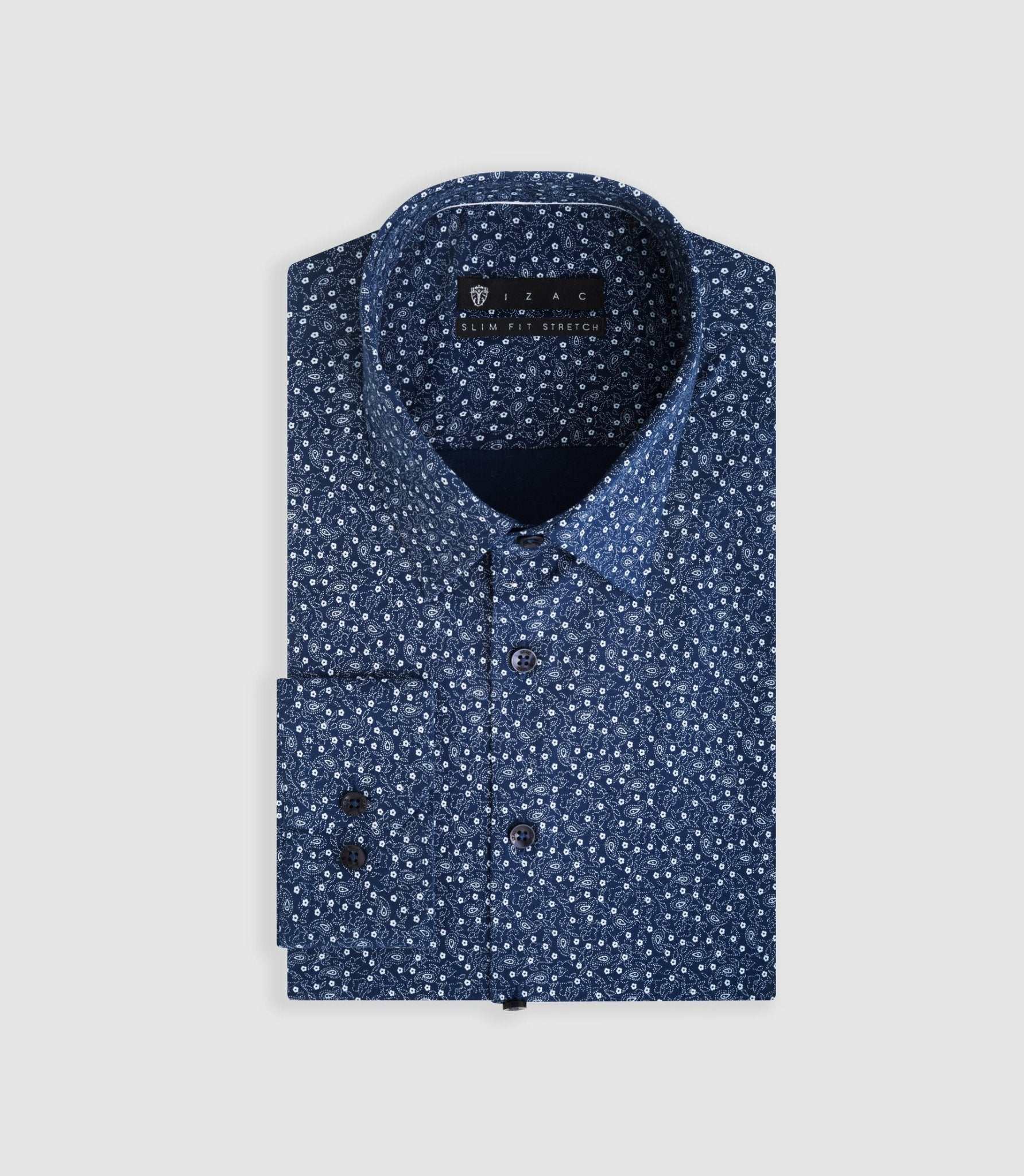 Chemise ville marine "Difast017" - IZAC