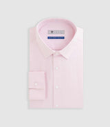 Chemise repassage facile rose "Donjon" - IZAC