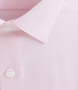 Chemise repassage facile rose "Donjon" - IZAC