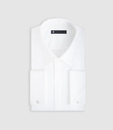 Chemise en satin de coton écru "Samixteslimrea" - IZAC