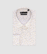 Chemise ville à imprimé jaune "Tifast012" - IZAC