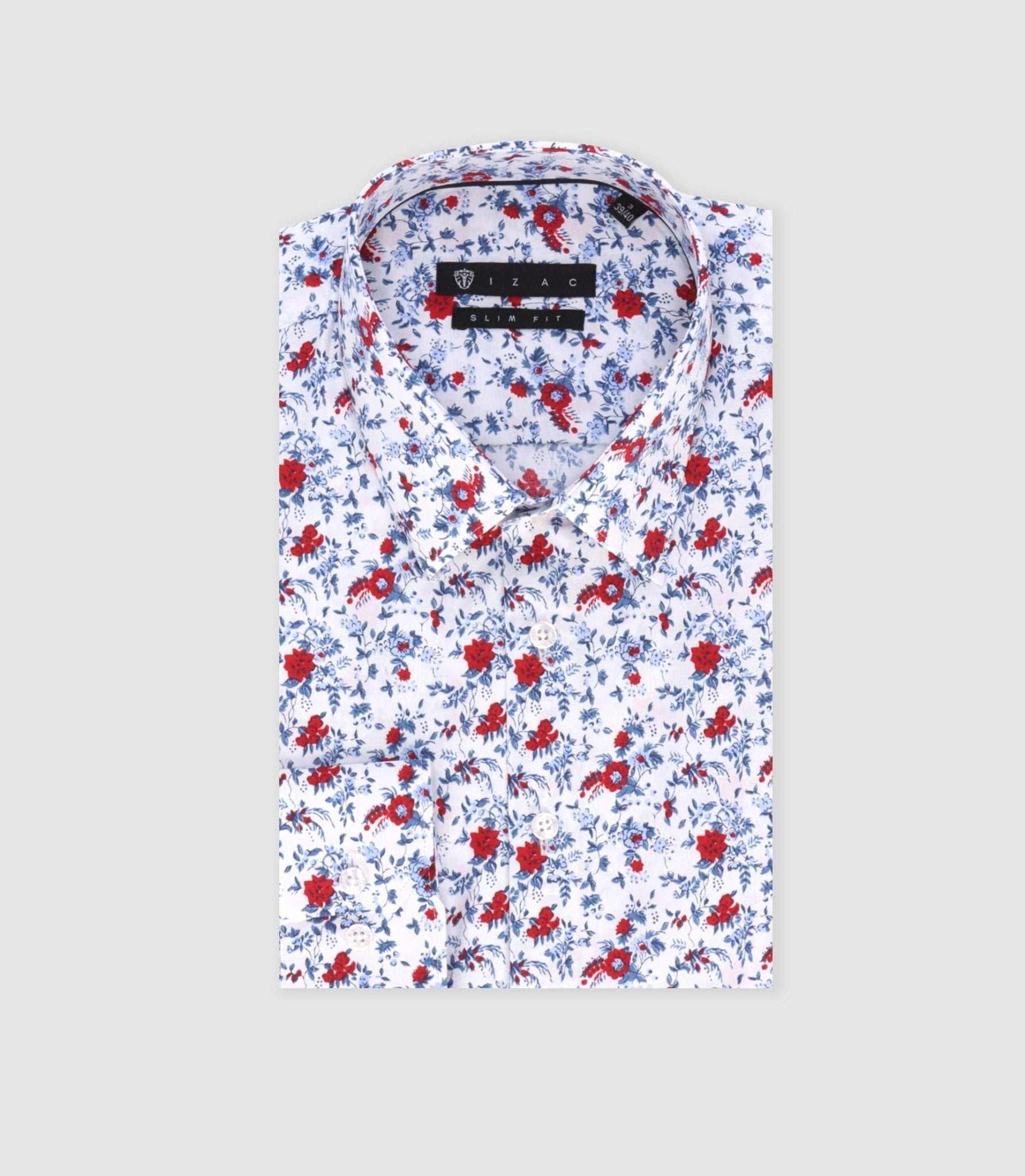Chemise ville rouge "Tifast017" - IZAC