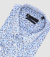 Chemise ville bleu et rouge "Tifast018" - IZAC
