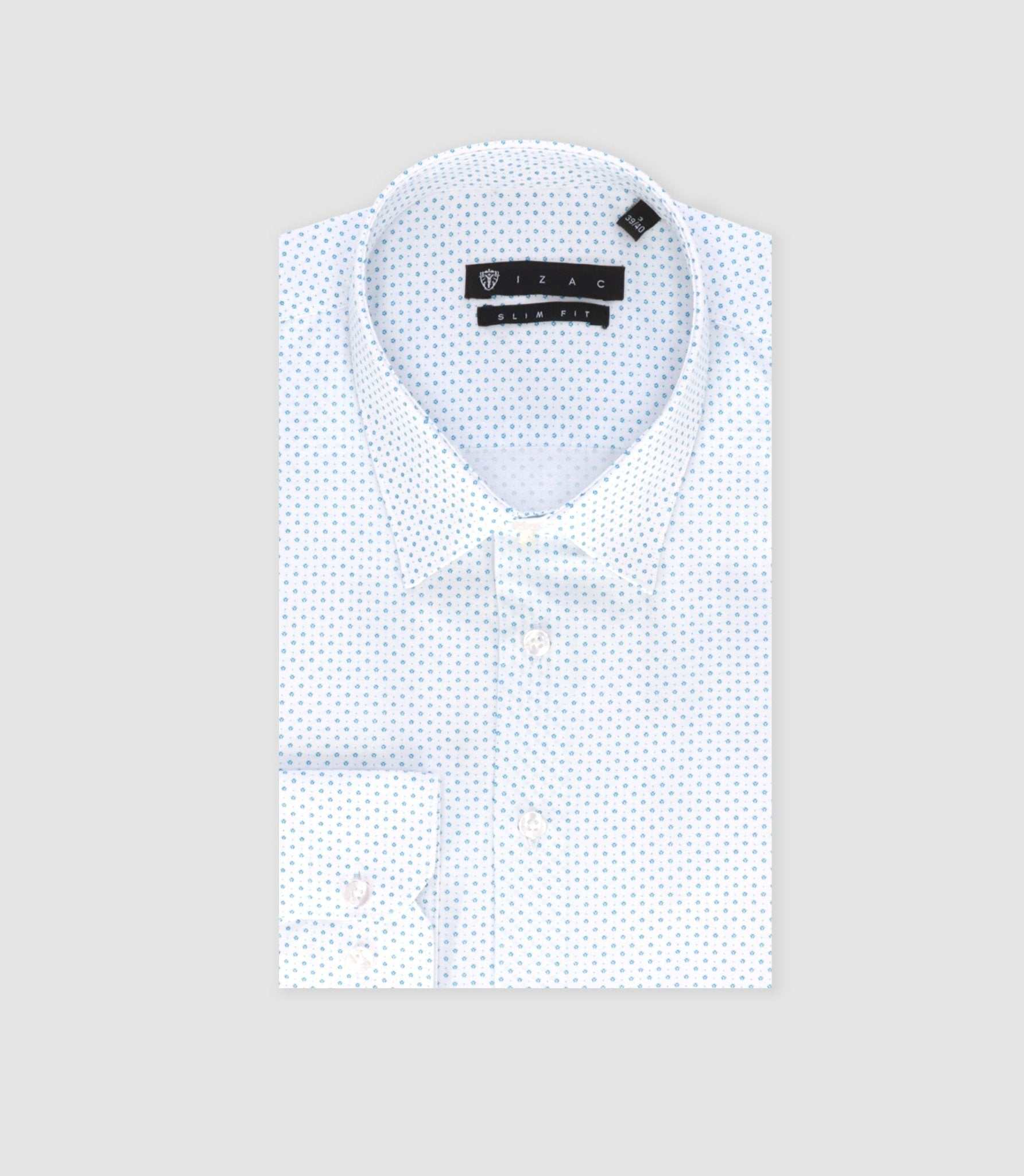 Chemise ville bleu "Tifast023" - IZAC