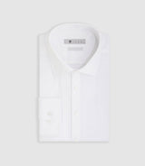 Chemise repassage facile blanche "Merlin" - IZAC