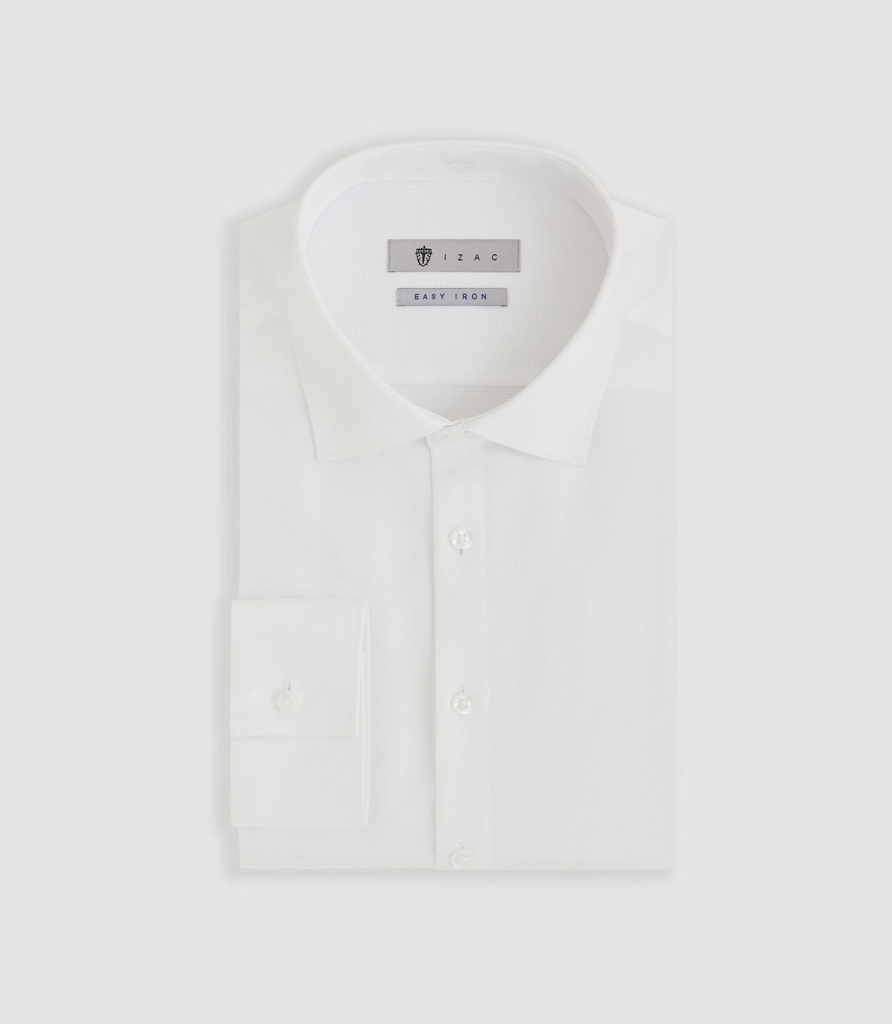 Chemise easy iron blanche "Merry" - IZAC