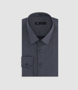 Chemise à imprimé micro motifs marine MARCEAUBT - IZAC