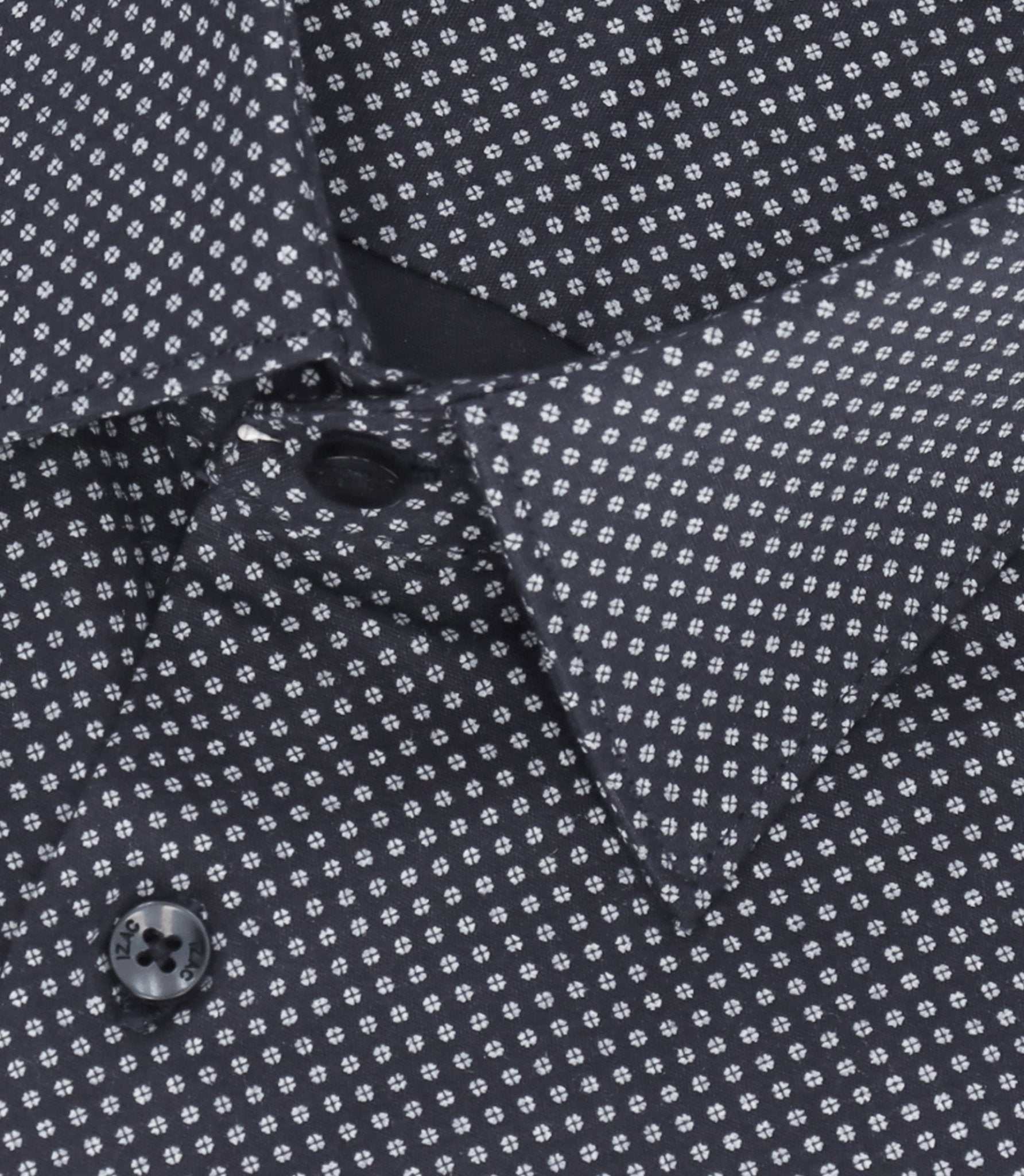 Chemise à imprimé micro motifs marine MARCEAUBT - IZAC