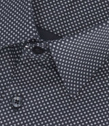 Chemise à imprimé micro motifs marine MARCEAUBT - IZAC