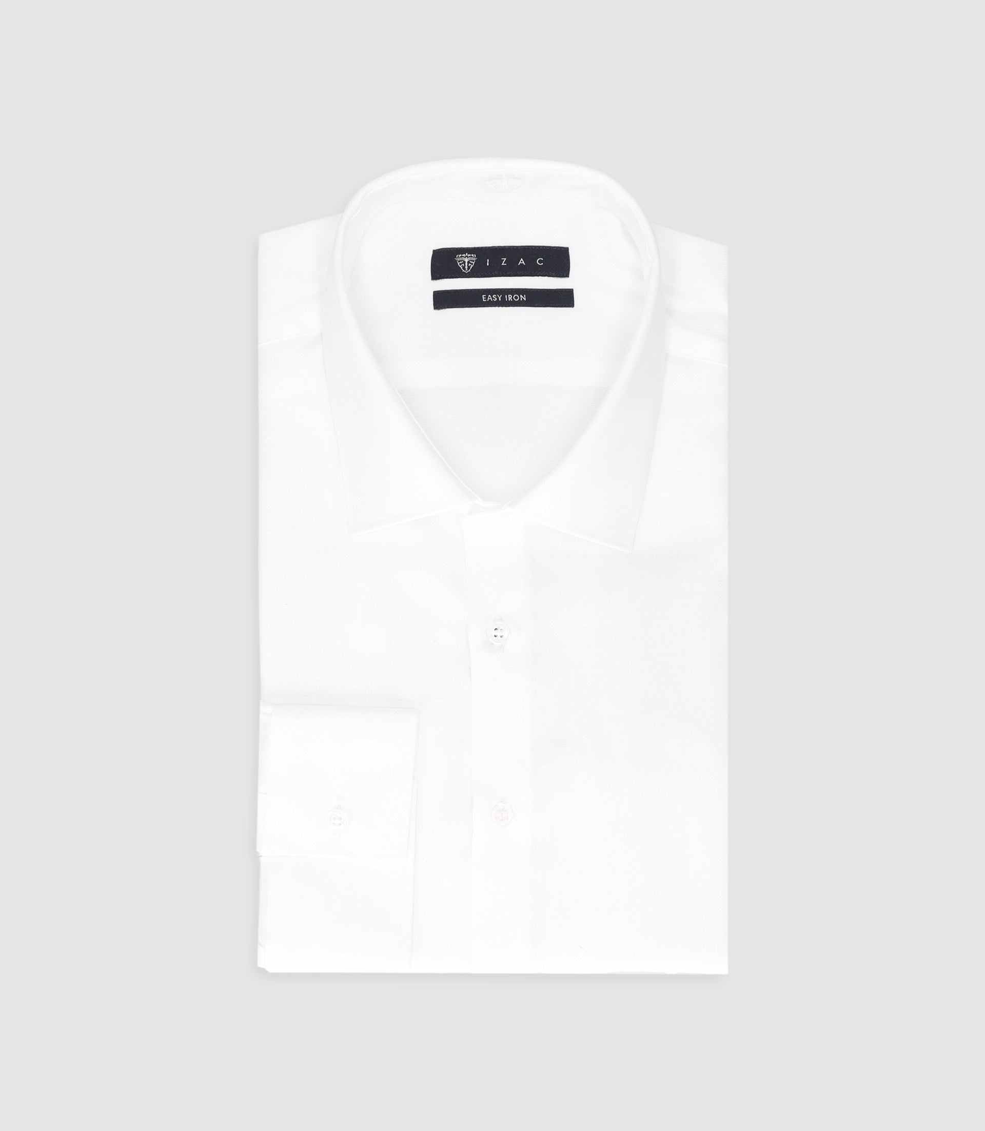 Chemise slim Easy Iron blanc MAXIME - IZAC