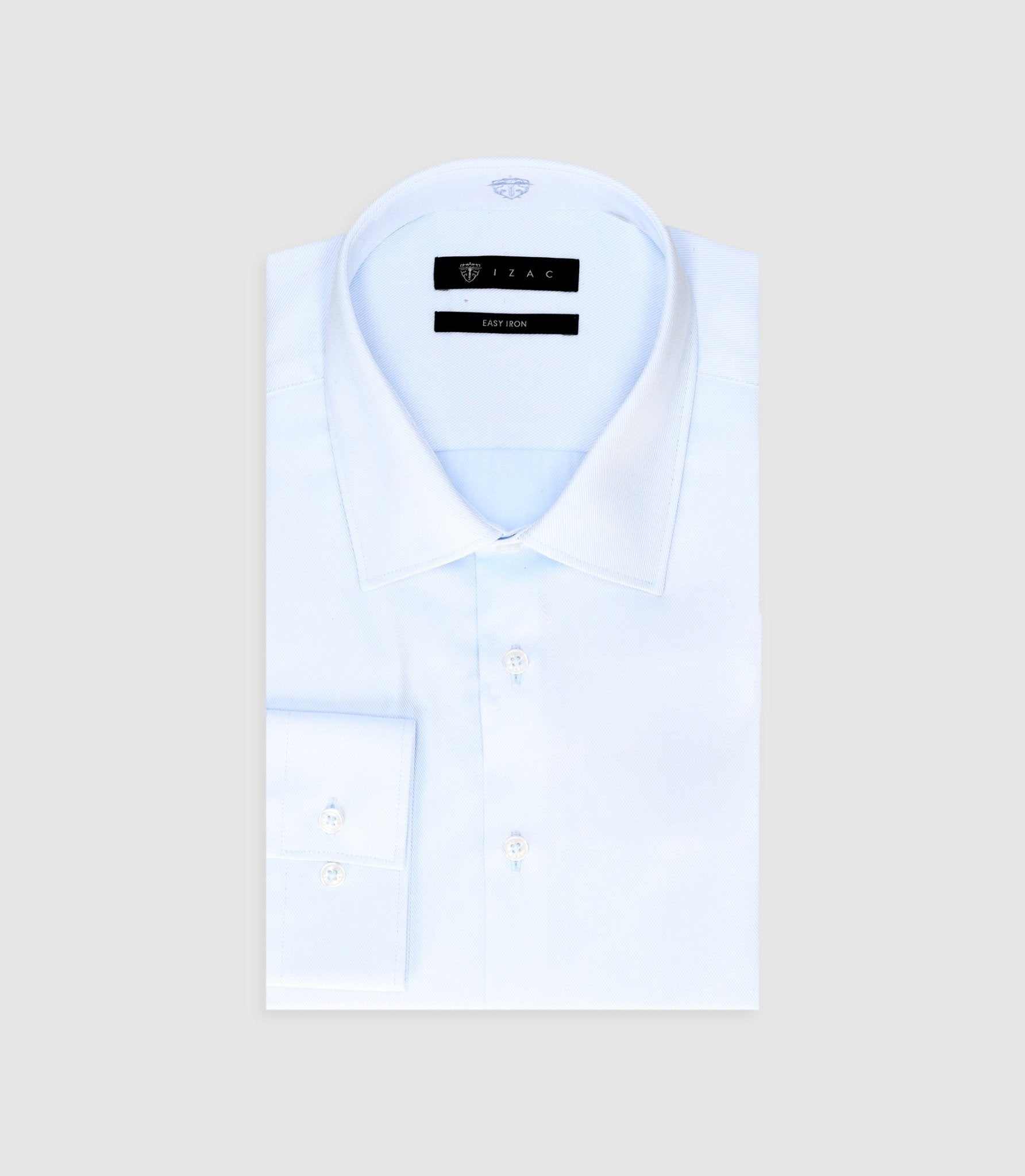 Chemise Easy Iron bleu clair MEDDY - IZAC