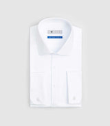Chemise Easy Iron en coton blanc "Sake" - IZAC