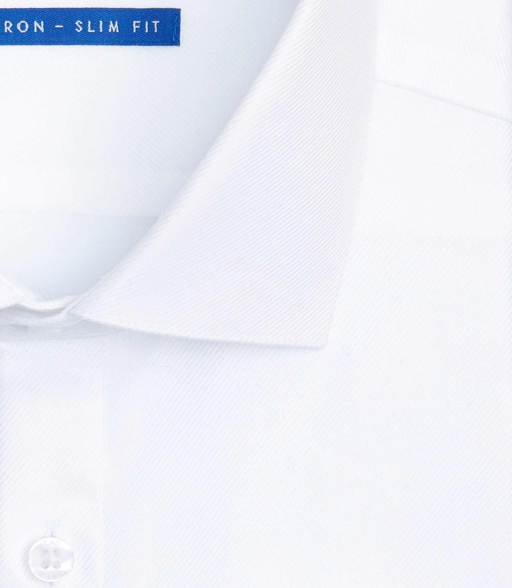 Chemise Easy Iron en coton blanc "Sake" - IZAC