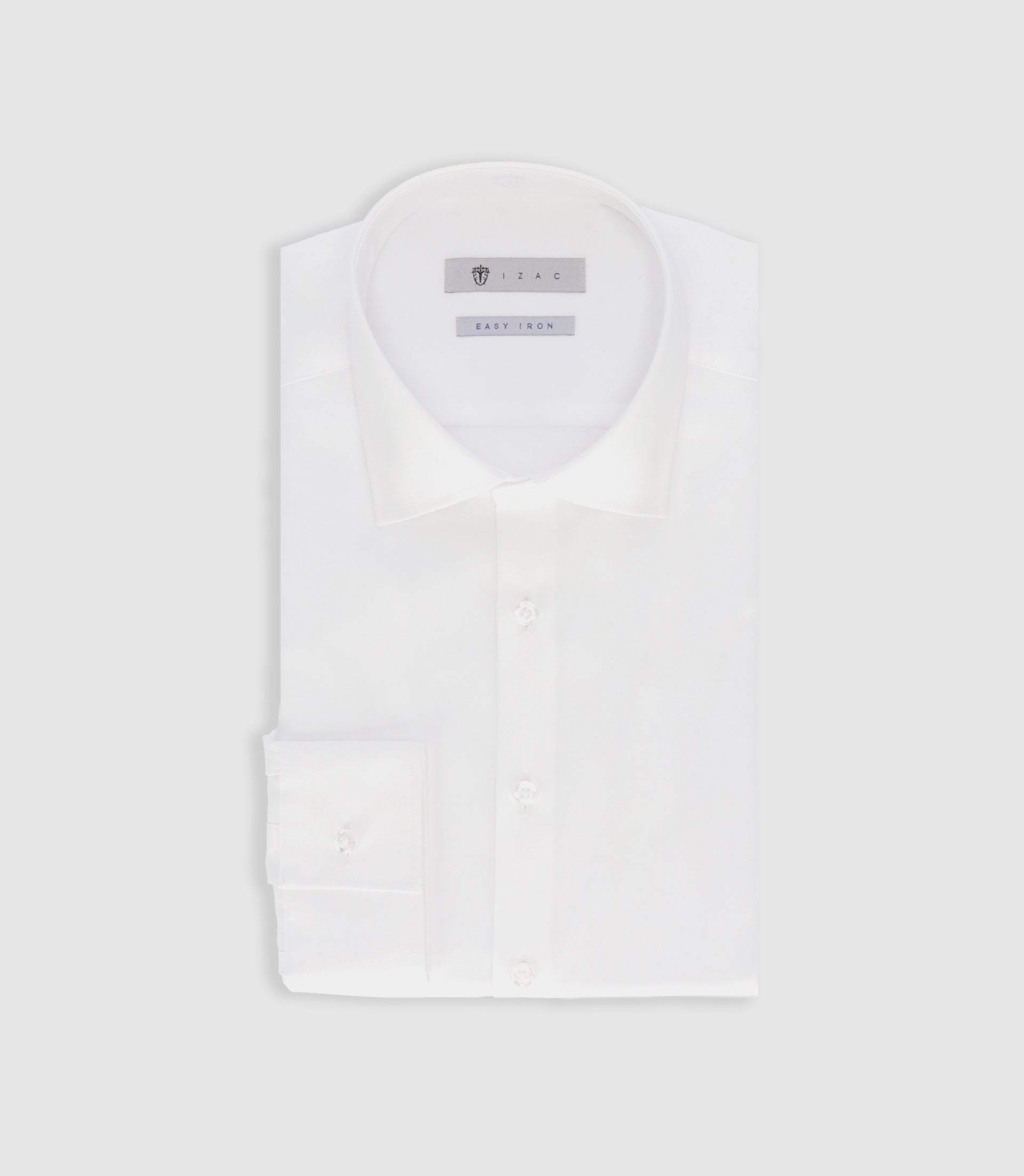 Chemise easy iron blanche PRESLEY - IZAC