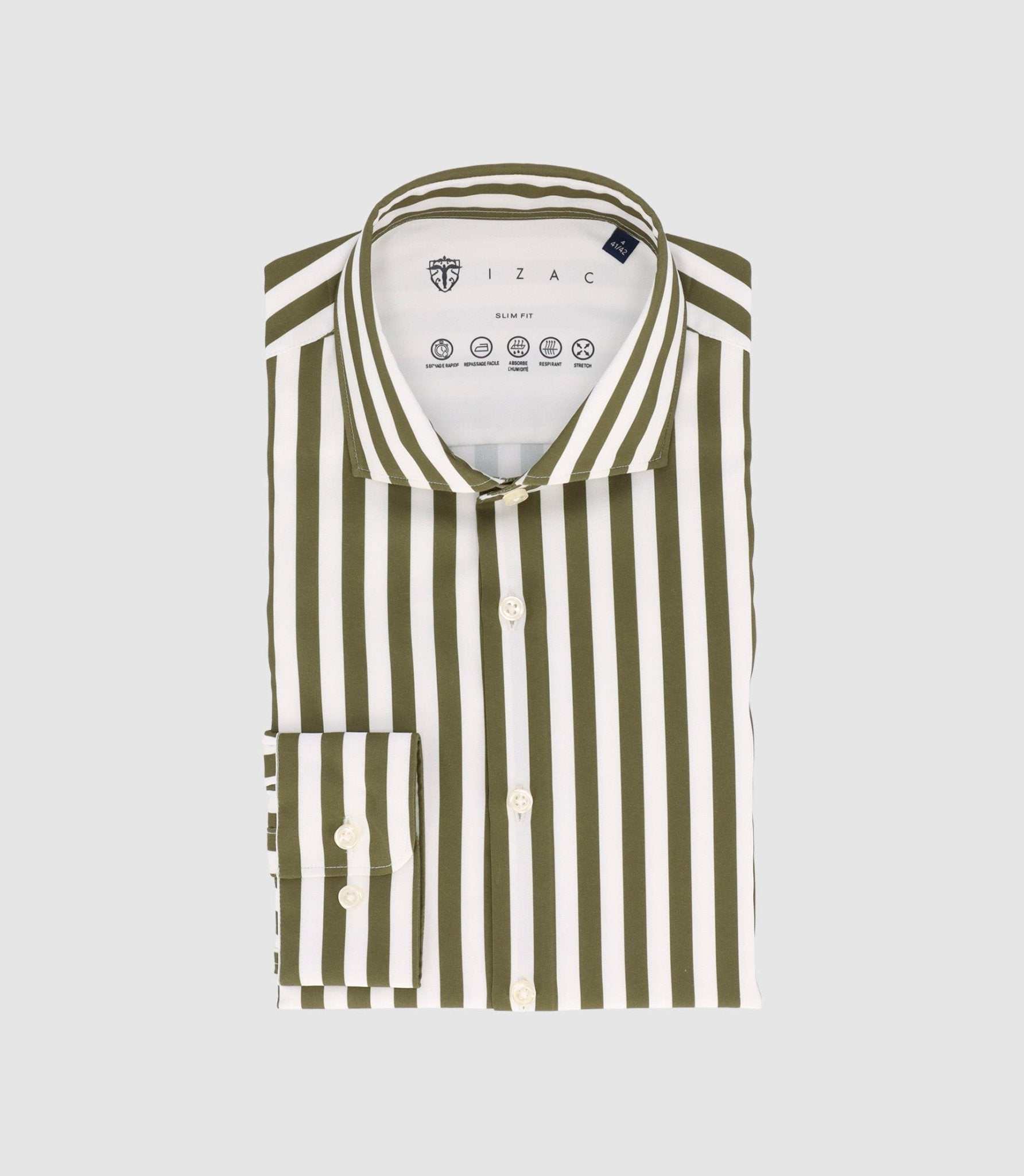 Chemise kaki MADEIRE - IZAC