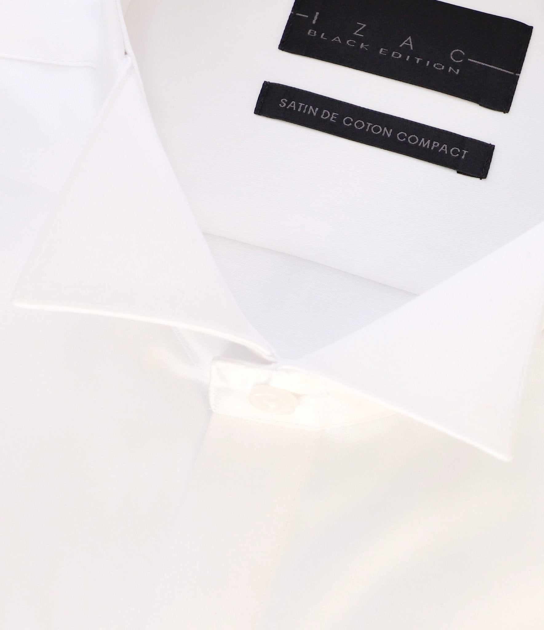 Chemise cérémonie en satin blanc METAPHOR - IZAC