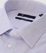 Chemise repassage facile ciel PRAGUE - IZAC