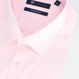 Chemise en satin stretch rose STRETCHBS - IZAC