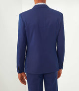 Costume 2 boutons bleu "Bertho" - IZAC
