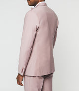 Costume 2 boutons en laine rose FAVORIOUT - IZAC