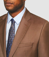 Costume laine marron "Figlio" - IZAC