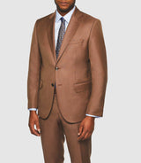 Costume laine marron "Figlio" - IZAC
