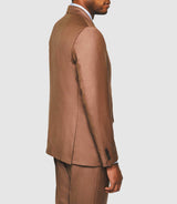 Costume laine marron "Figlio" - IZAC