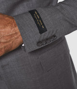 Costume 2 boutons laine gris moyen "Flatteur" - IZAC
