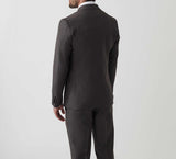 Costume en laine marron "Talent" - IZAC
