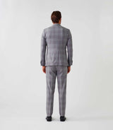Costume carreaux gris "Tendre" - IZAC