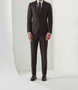 Costume faux uni marron "Tenebreux" - IZAC