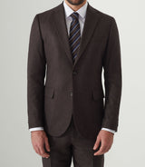 Costume faux uni marron "Tenebreux" - IZAC