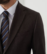 Costume faux uni marron "Tenebreux" - IZAC