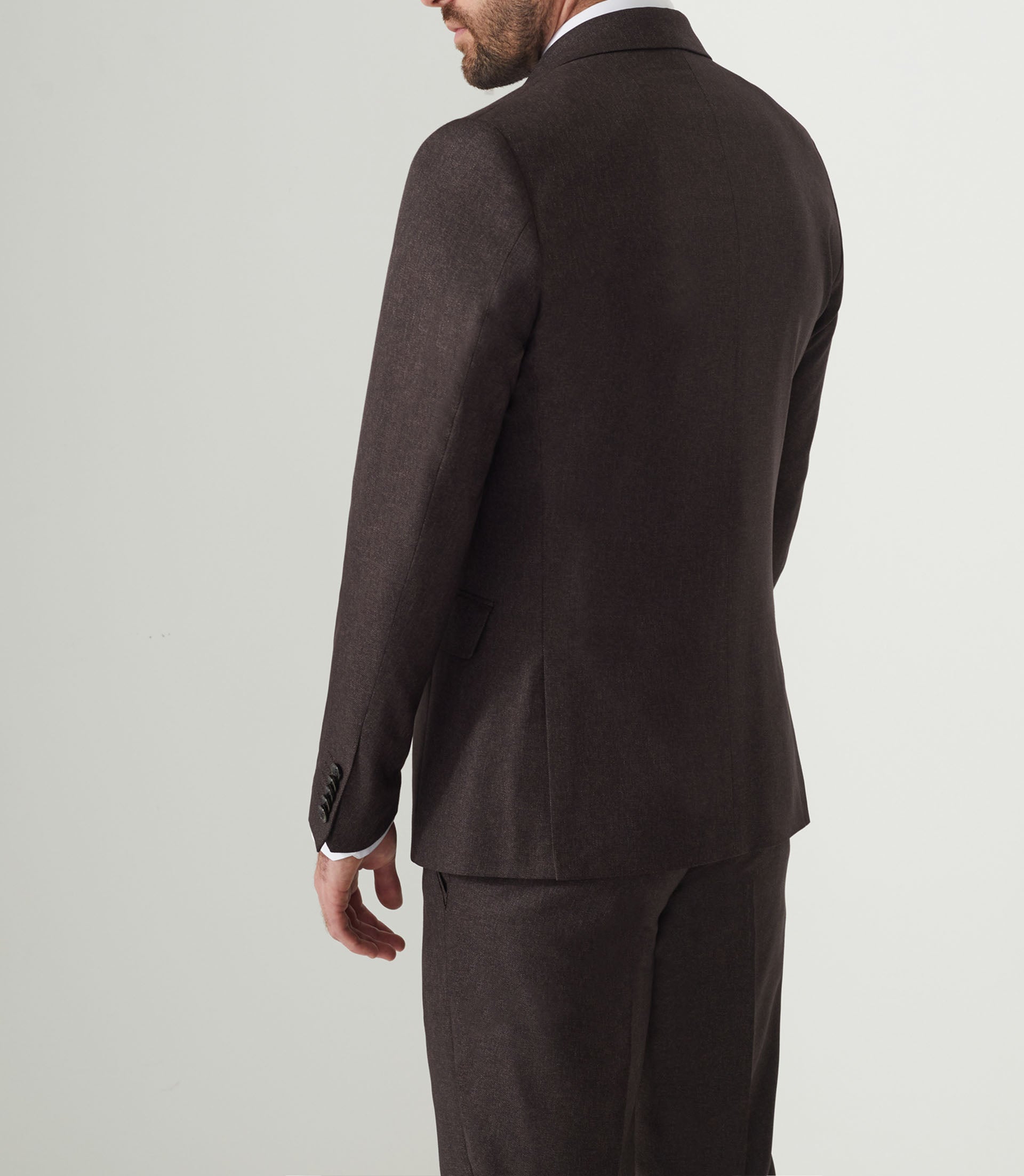 Costume faux uni marron "Tenebreux" - IZAC