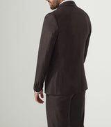 Costume faux uni marron "Tenebreux" - IZAC