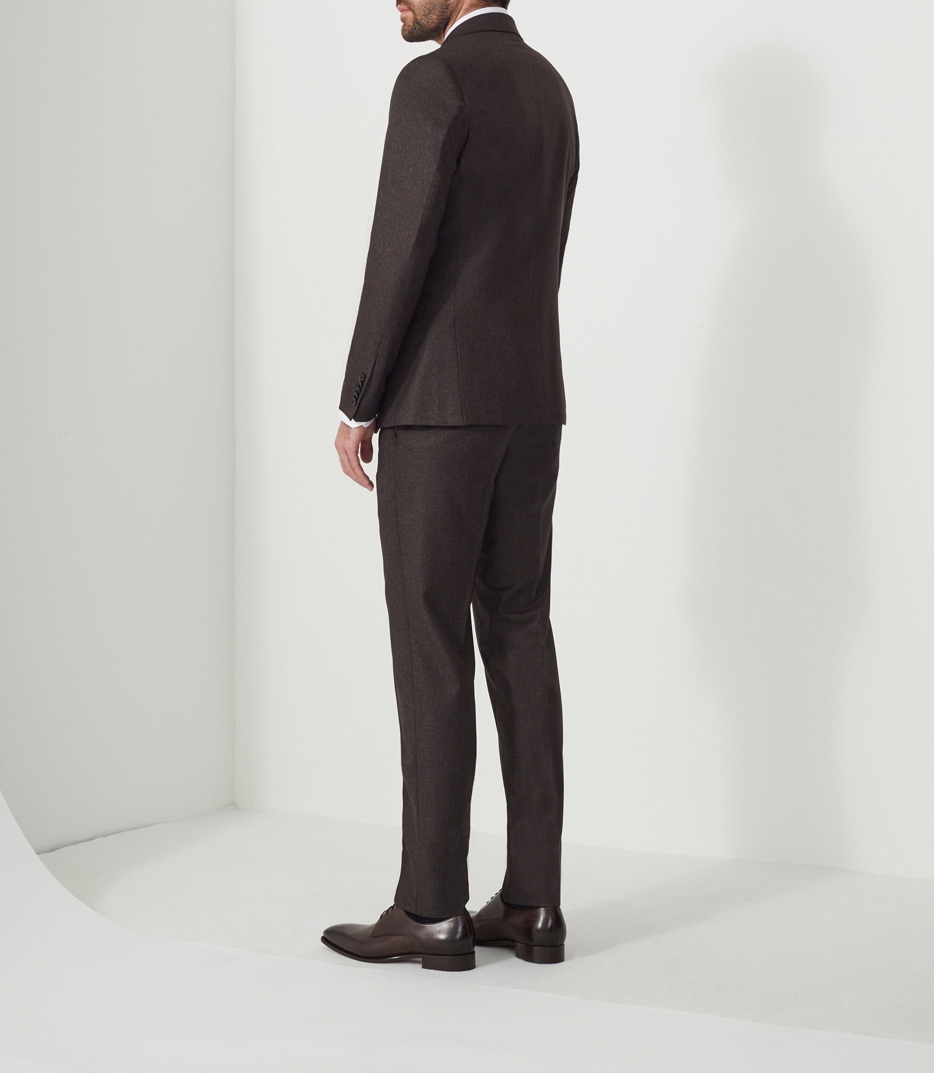 Costume faux uni marron "Tenebreux" - IZAC