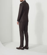 Costume faux uni marron "Tenebreux" - IZAC