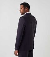 Costume 2 boutons en laine marine "Triomphe" - IZAC