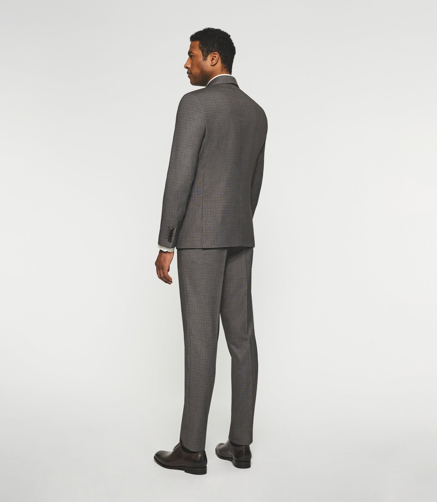 Costume 2 boutons marron LEVY - IZAC