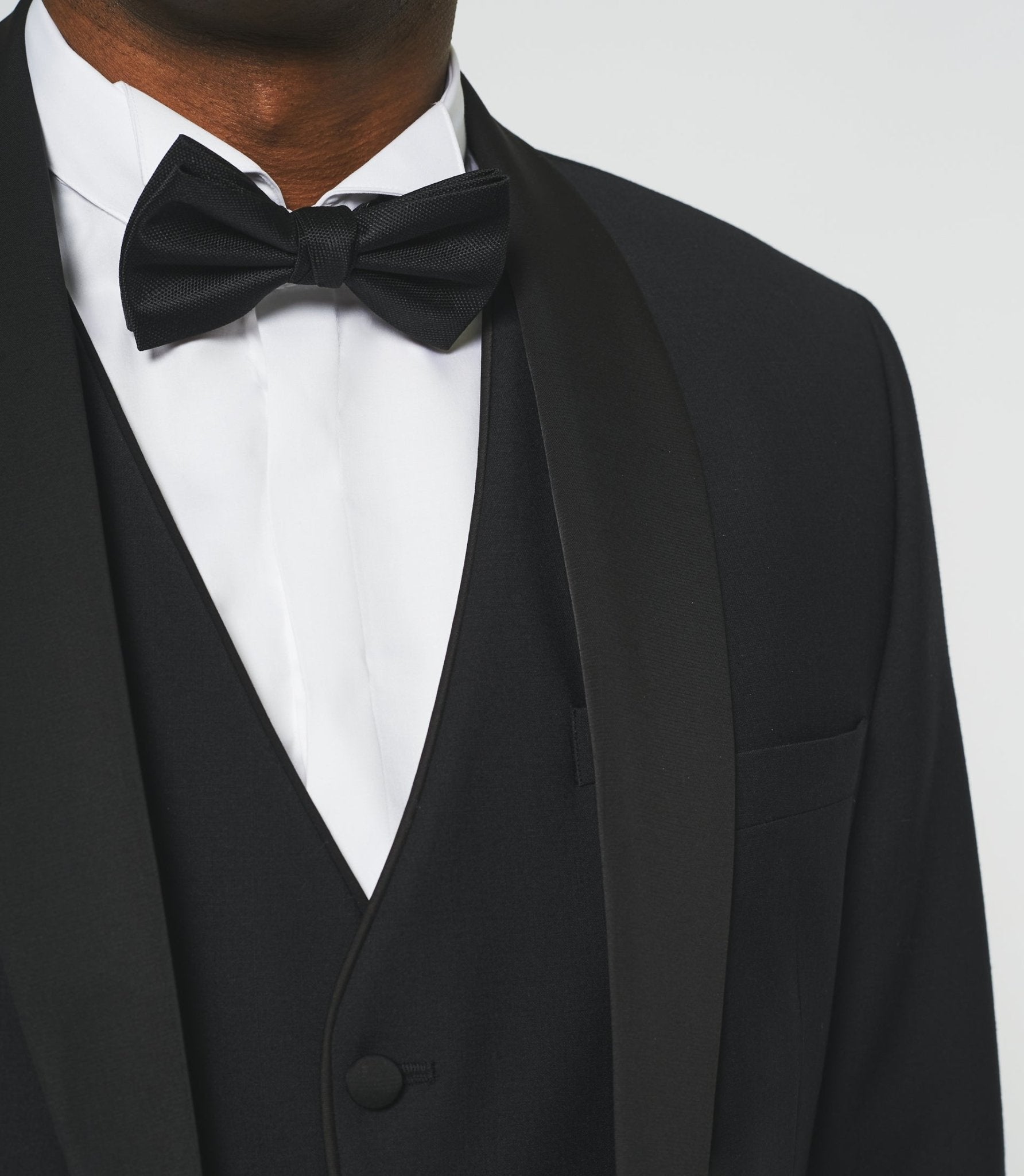 Costume cérémonie en laine noir LUXE - IZAC