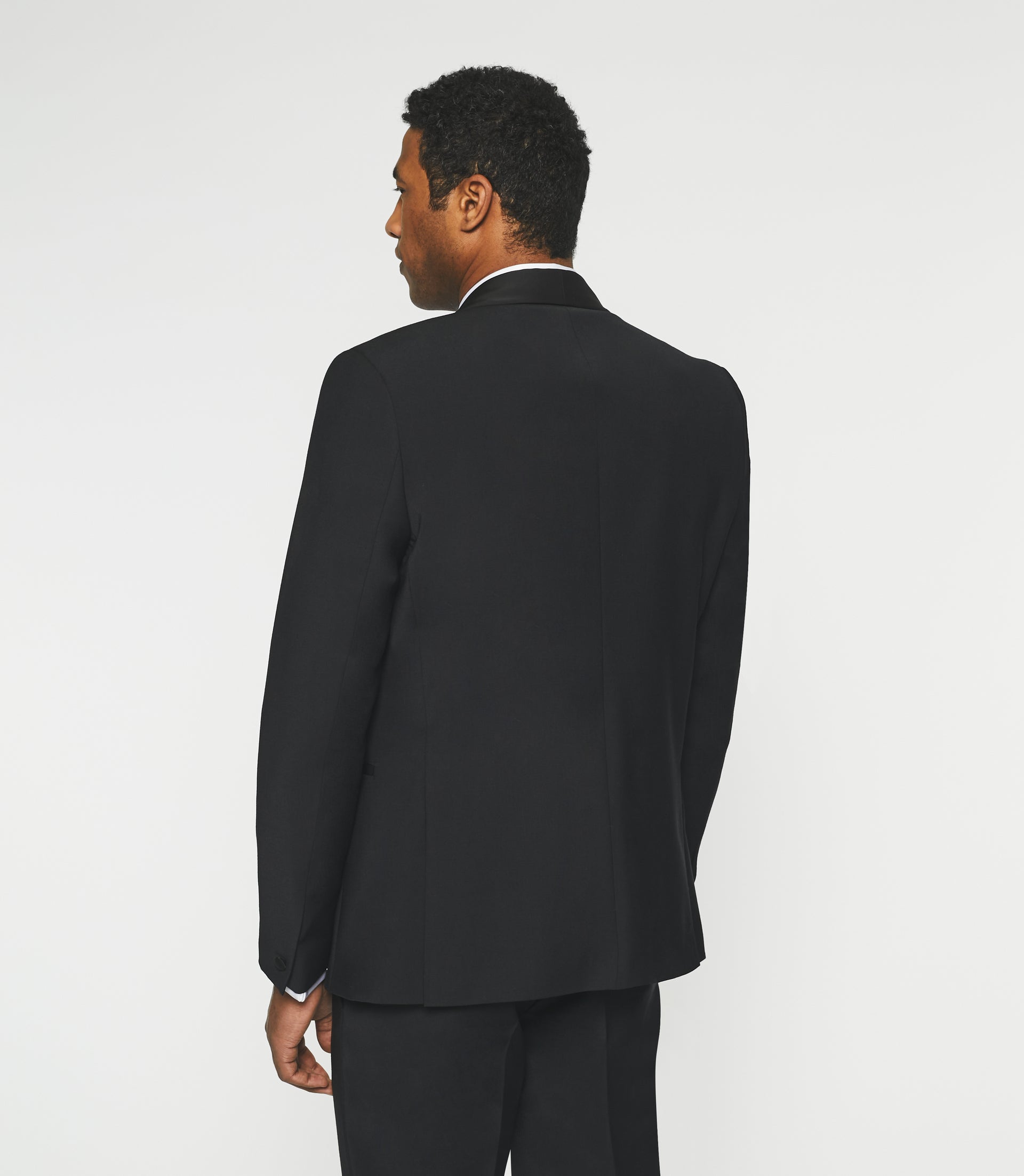 Costume cérémonie en laine noir LUXE - IZAC